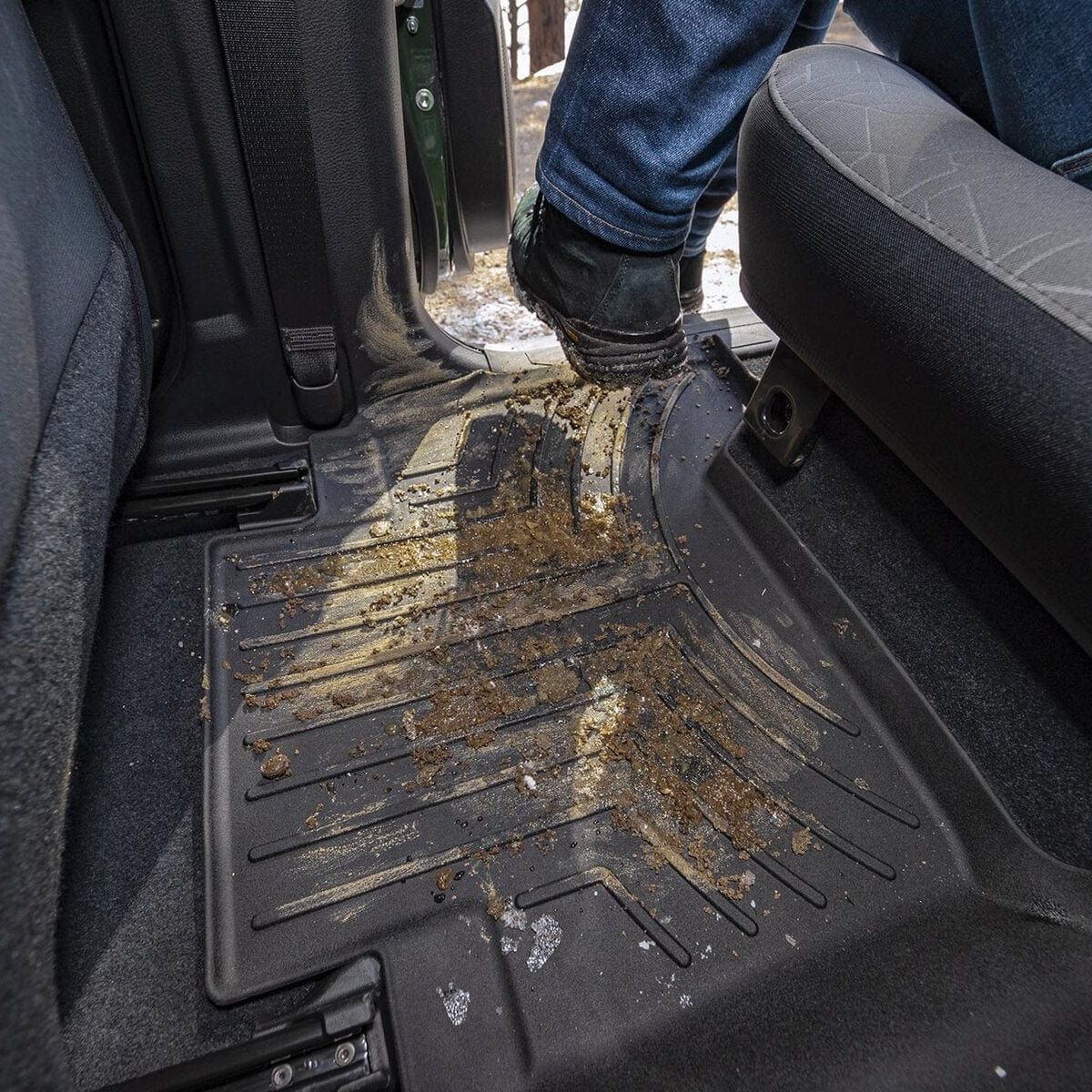 Audi Q7, Q7 e-tron, SQ7 4M (2016-Present) 3rd Row Car Mat - Image 3