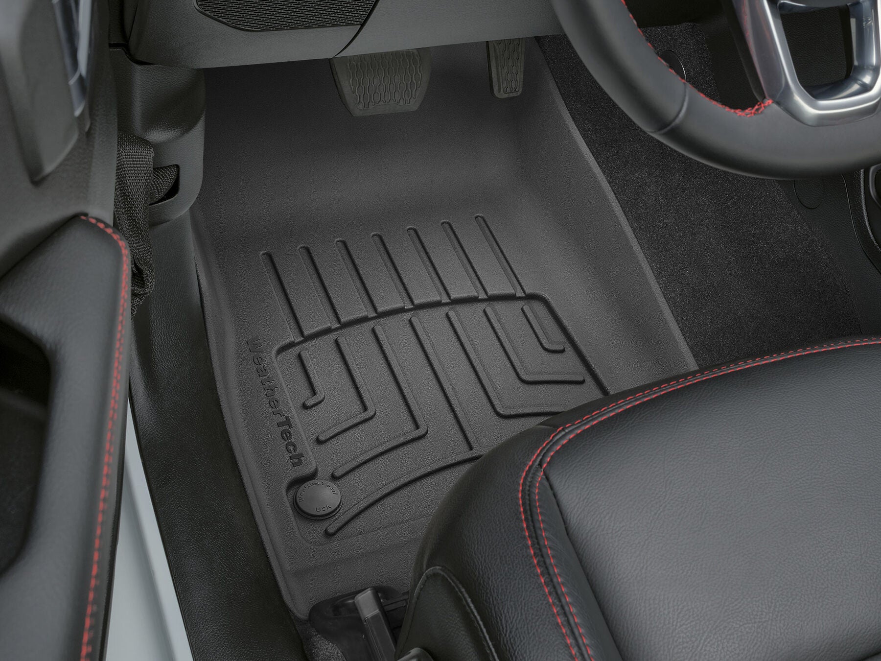Ford F-150 (P552/P720) / Lightning (2015-2025) 1st Row Premium Truck Floor Mat - Image 2