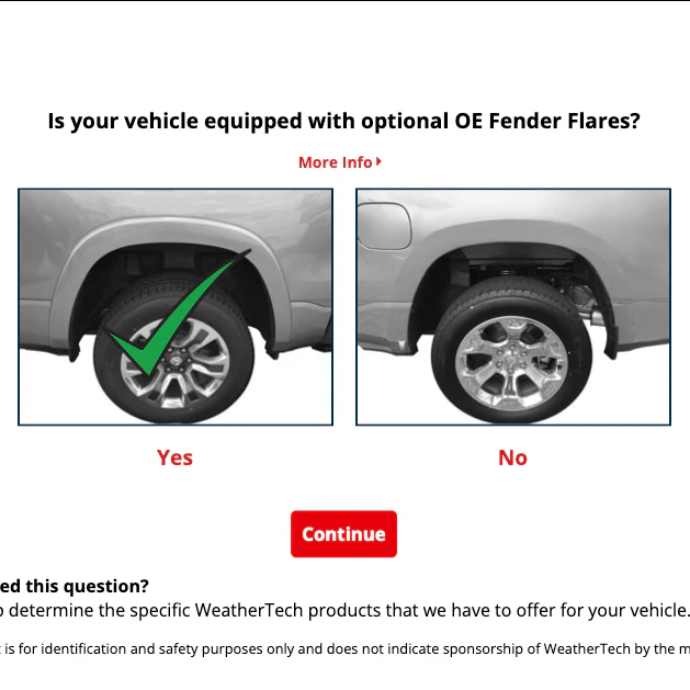 RAM 1500 DT (2019-2024) Rear Mudflaps - Image 2